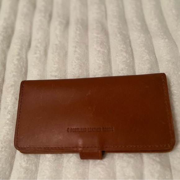 Portland Leather Brown Wallet - Picture 2 of 6